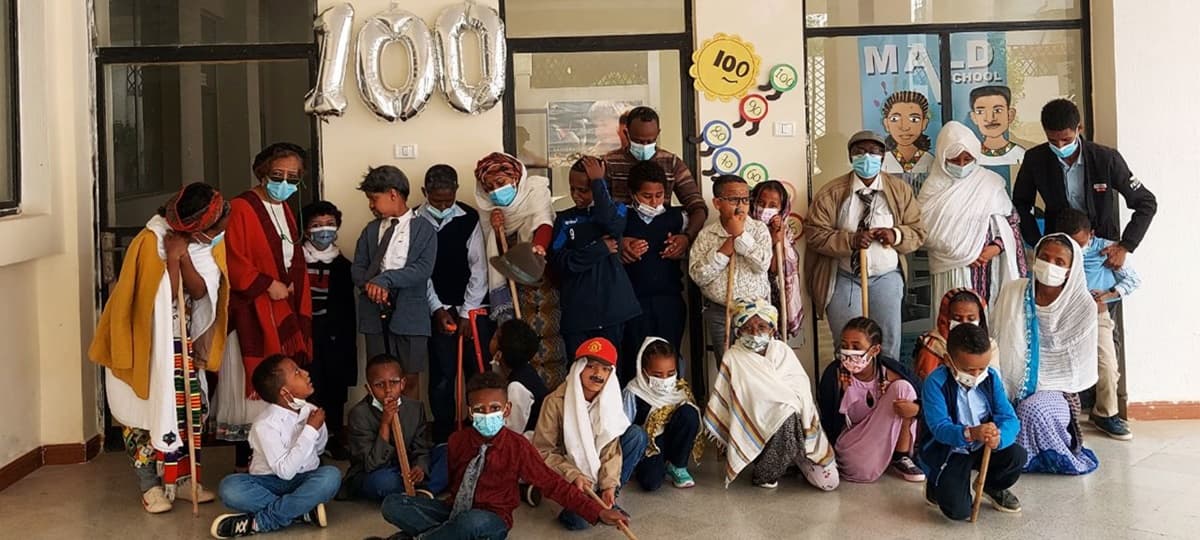 MALD students during classroom activities